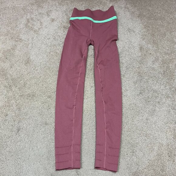 Sculptknit By Fabletics Leggings Women’s Pink Pull On Size Small - Picture 1 of 10